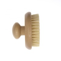 Natural Sisal Vegan Bristle Bamboo and Woman Wooden Dry Skin Body Brush